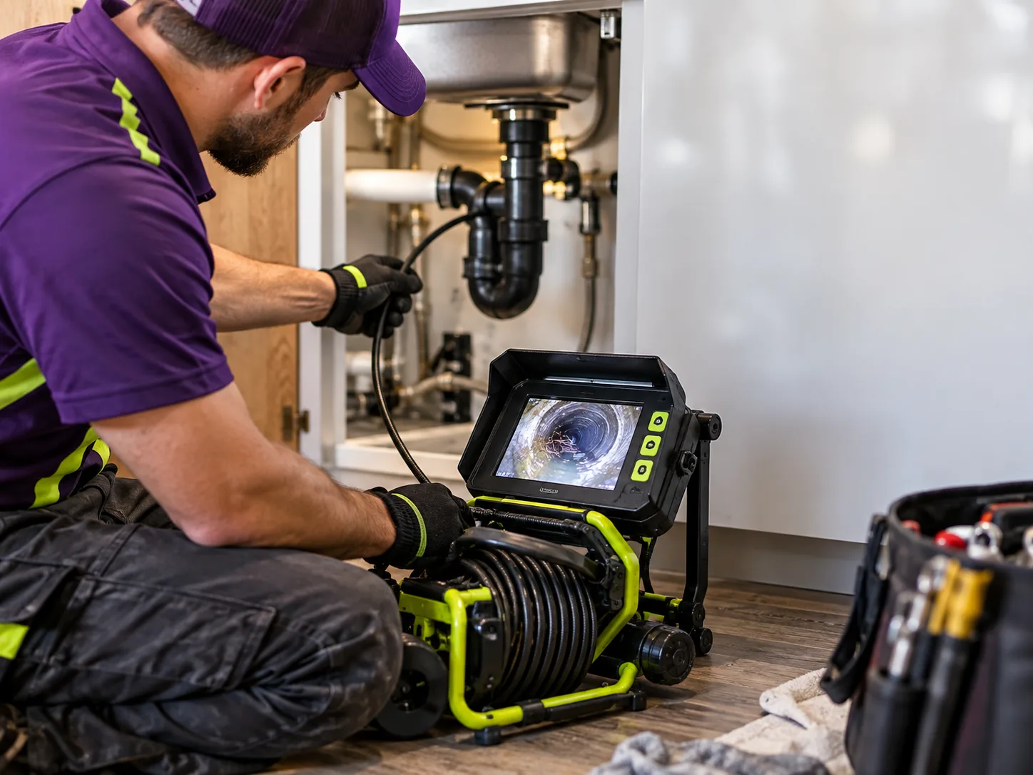 Drain Cleaning company in Forestville, MI